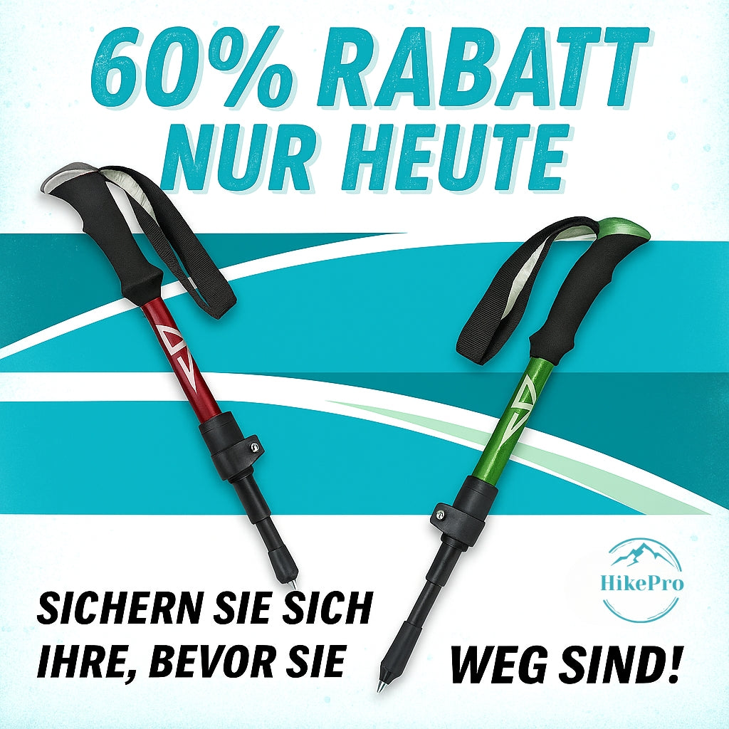 HikePro™ Wanderstock | Für sicheres und ermüdungsfreies Wandern