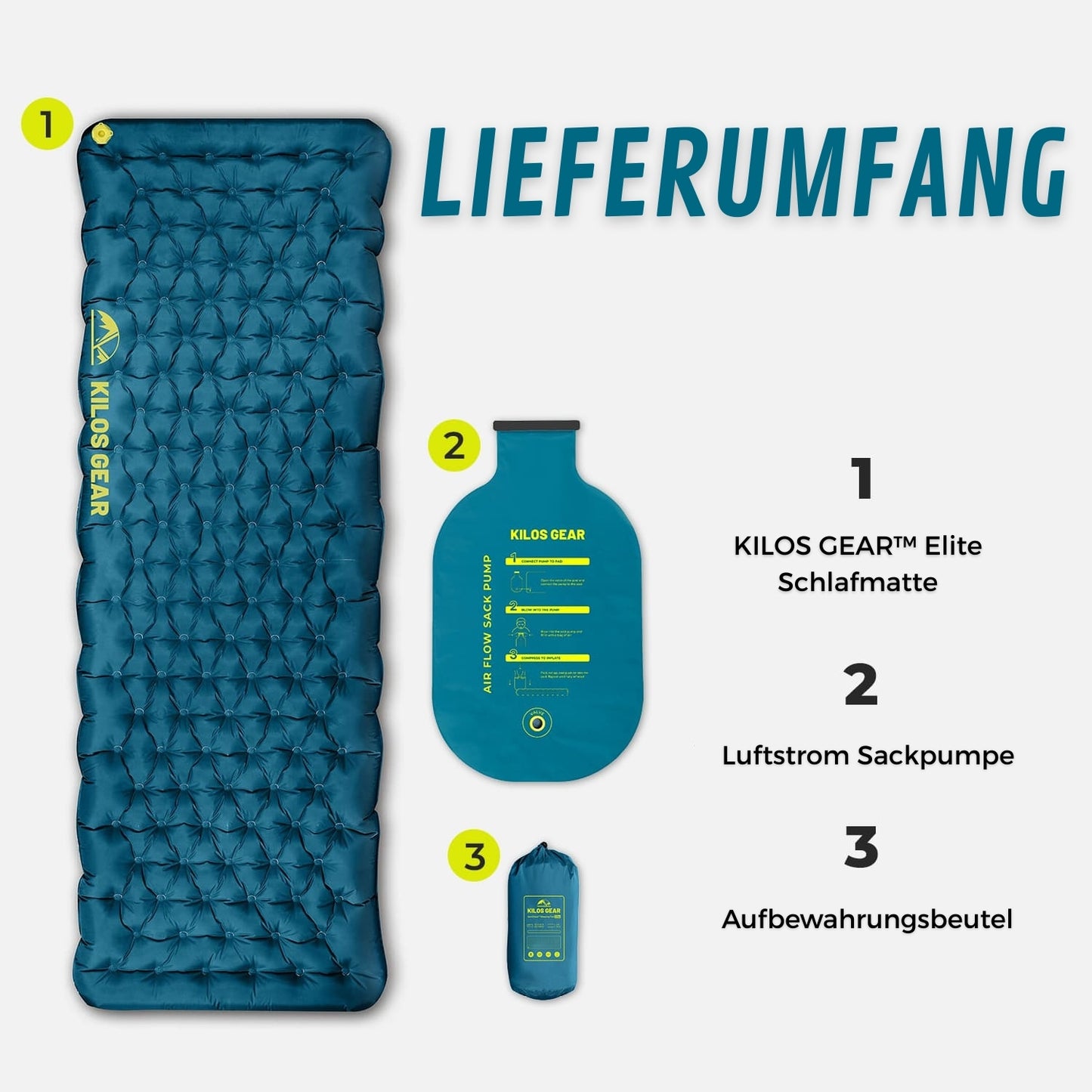 KILOS GEAR™ Elite Schlafmatte