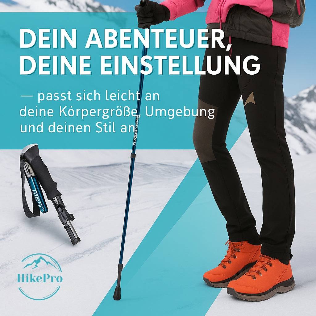 HikePro™ Wanderstock | Für sicheres und ermüdungsfreies Wandern