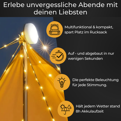 NordStern™ - 4in1 Campinglampe