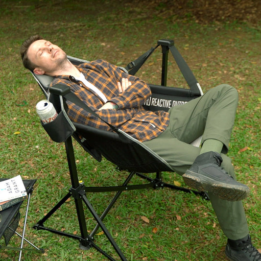 REACTIVE OUTDOOR™ | Der ergonomische Camping-Liegestuhl Nr. 1