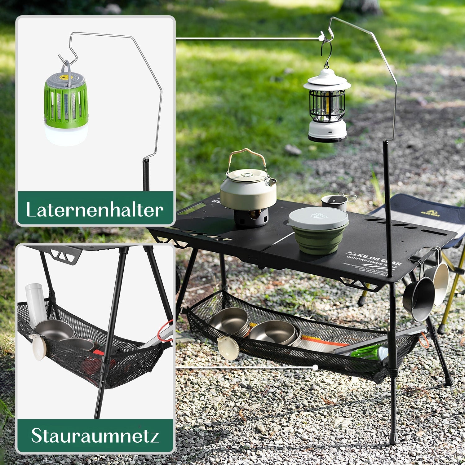 KILOS GEAR™ - Outdoor Esstisch - CAMPWILD