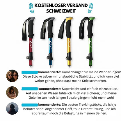 HikePro™ Wanderstock | Für sicheres und ermüdungsfreies Wandern