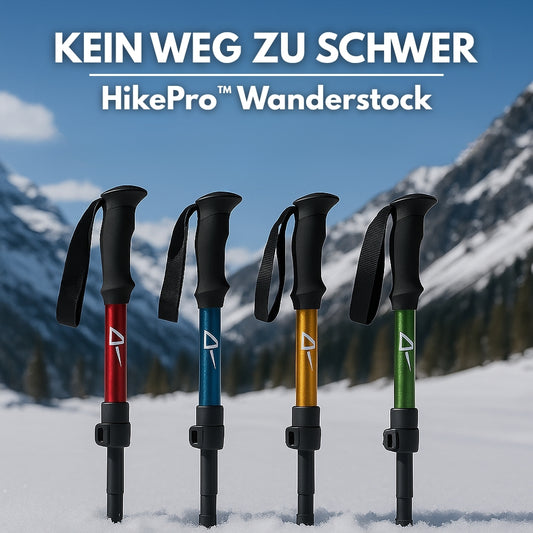 HikePro™ Wanderstock | Für sicheres und ermüdungsfreies Wandern